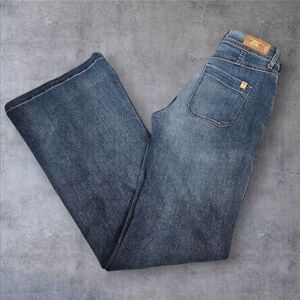 Divine Rights of Denim Bell Bottom Stretch Denim Trouser Jeans Size 28 Women B59